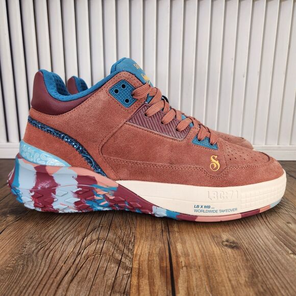 Skechers x Snoop Dogg Sizzle Buckets Blazed Trails Mens Size 10 Rust Suede Shoes - Picture 1 of 10